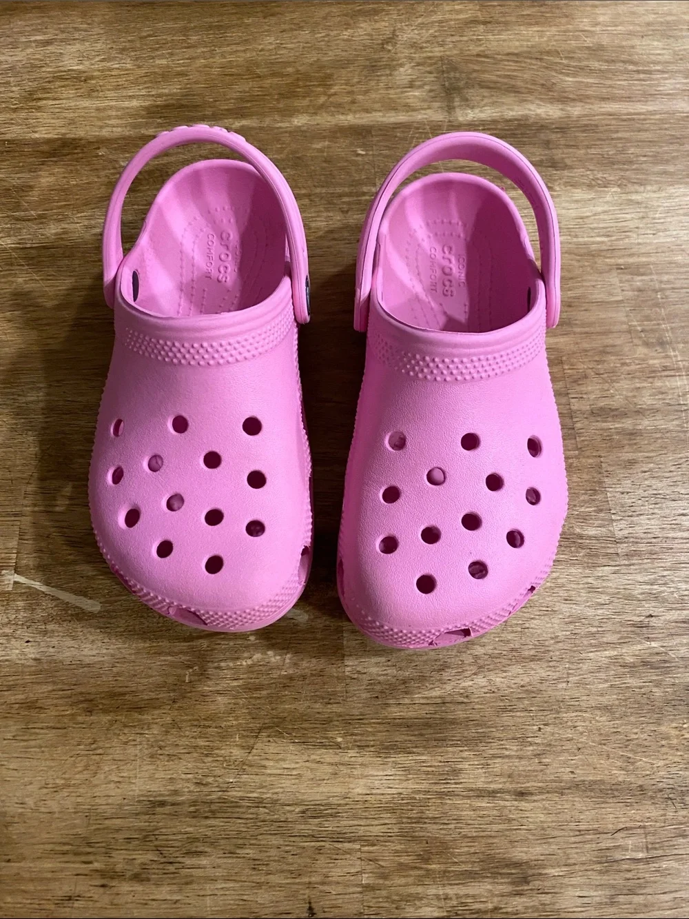 CROCS Kids' Pink Classic Clogs